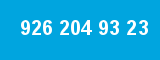 926 204 93 23